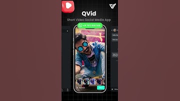 Video Creation & Sharing App | Tik-Tok Style App | Short Video Creating App| Qvid | +91 7672 000 500