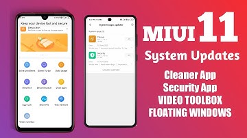 OFFICIAL INDIA STABLE OTA UPDATES, MIUI SECURITY & CLEANER APP WITH VIDEO TOOLBOX, FLOATING WINDOW