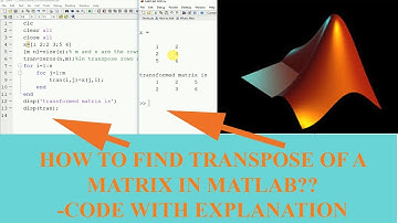 Matlab matrix transpose