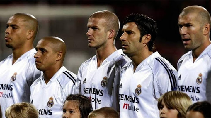 ⚽► Real Madrid Galacticos Top 15 Goles - 2004/2005