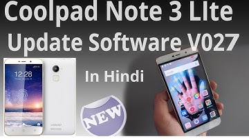 Coolpad note 3 lite updates software V027