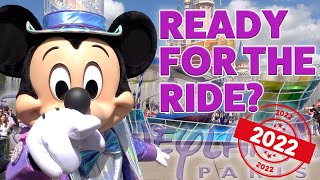 Ready For The Ride? - Castle Front View - Disneyland Paris 2022