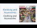68 German Words for Clothing and Accessories | A1–A2 German Vocabulary