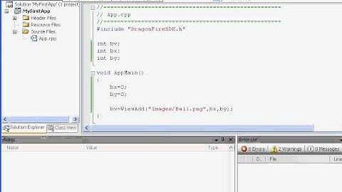 DragonFireSDK - Lesson 2 - Simple Animation