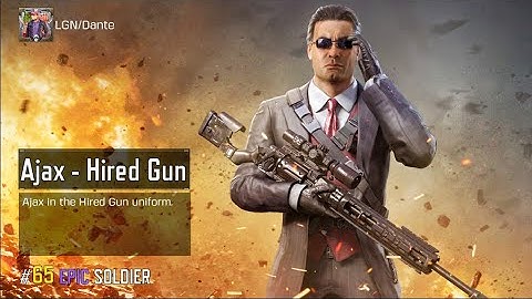 Call of Duty®: Mobile | New Ajax- Hired Gun | I got super lucky with this crate opening #codm