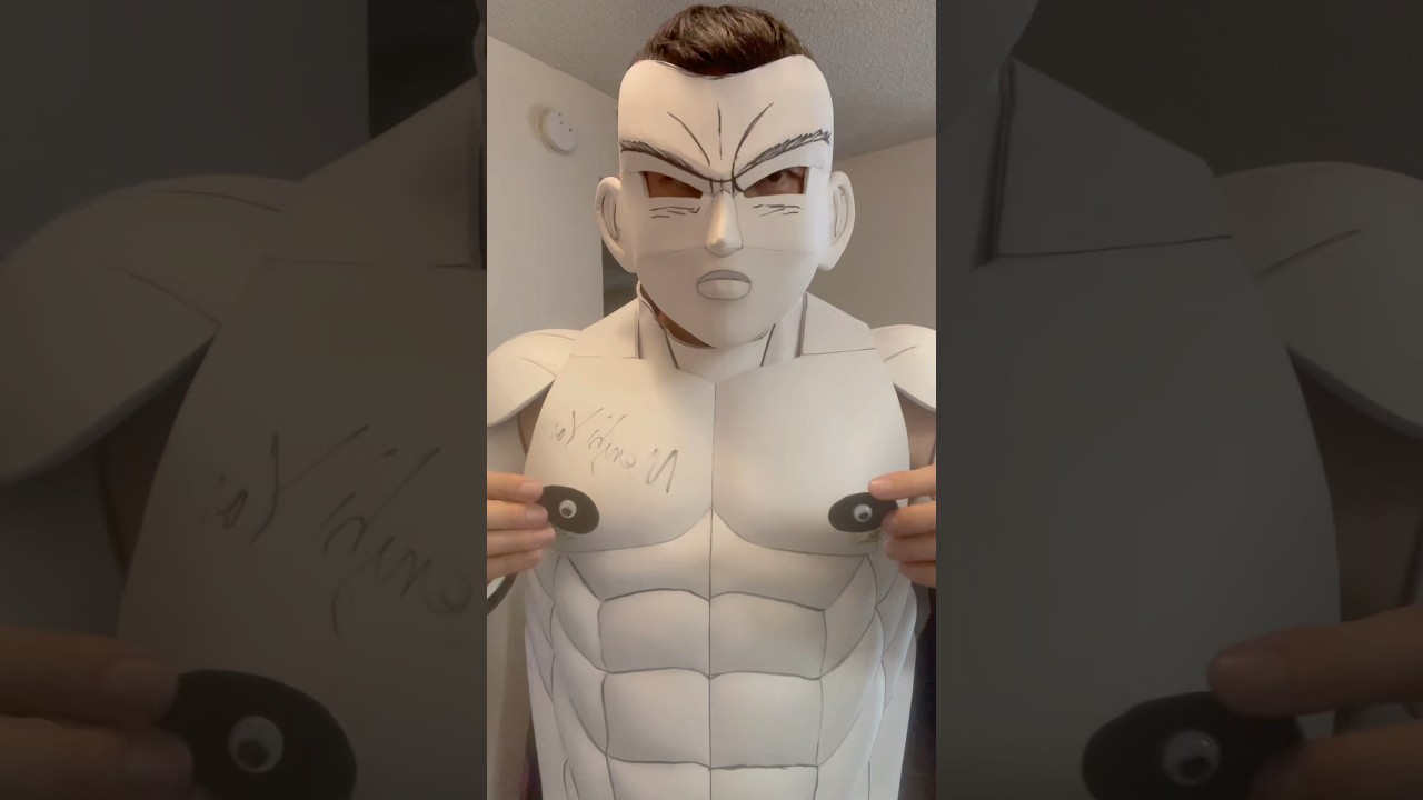 Painting Goku Costume #gokucosplay #dragonball #dragonballcosplay #cosplaydiy #cosplaytips #artcraft