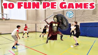 10 fun PE Games // 10 kleine Spiele für den Sportunterricht screenshot 1