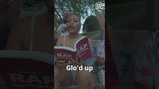 Boston woman defines "Glo'd up" from the Rap Dictionary