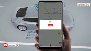 How to activate parking mode in the gps gateway tracking application screenshot 2