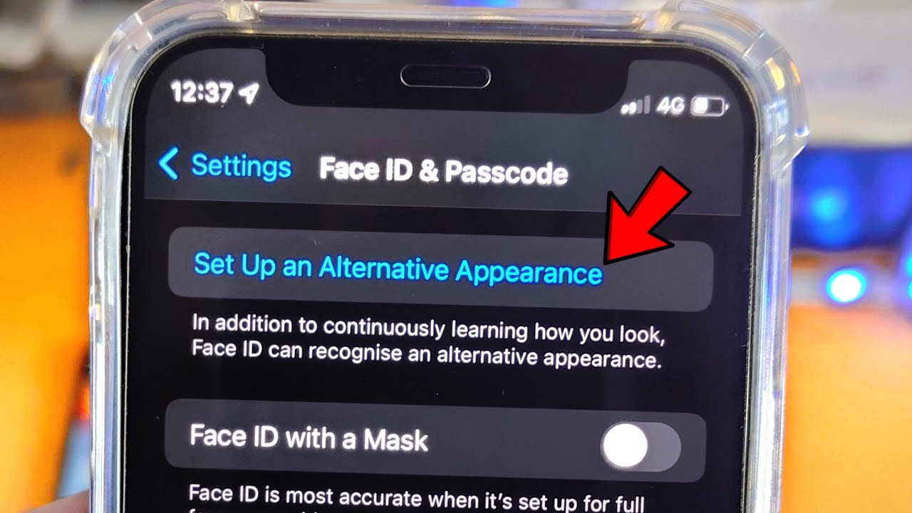 How To Add Second Face ID On IPhone 12 Mini Alternative Appearance How To Add Second Face ID On IPhone 12 Mini Alternative Appearance