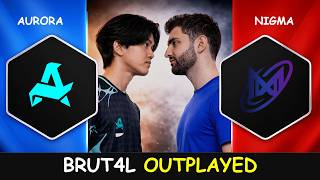 BRUT4L OUTPLAYED NO MERCY GELO BO 2 GROUP STAGE - AURORA VS NIGMA BIRMINGHAM DOTA 2