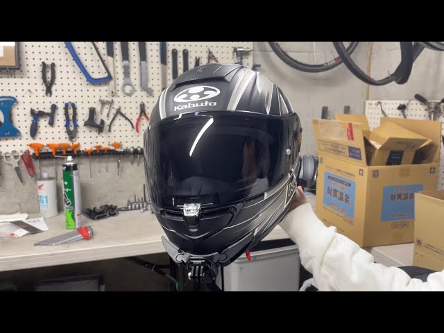 ミディアムスモークシールドをレビュー！クリアと比較！OGK DAF-1