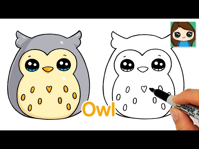 Easy Realistic Owl Drawing | suturasonline.com.br