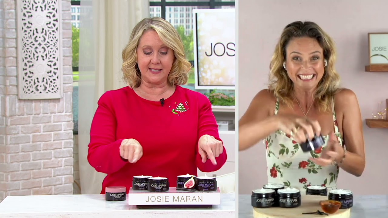 Josie Maran 4 oz. Body Butter Duo on QVC YouTube