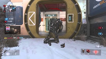 COD: AW- Ranked CTF on Biolab - 3v4 victory! (Commentary)