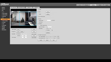 Old WebUI IVS Setup Face Recognition