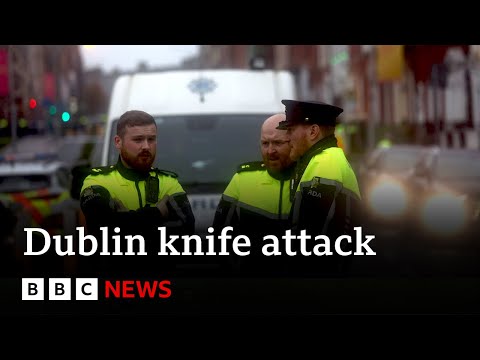 Dublin knife attack leaves three children injured | BBC News