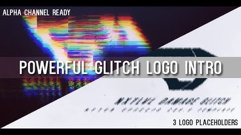 POWERFUL GLITCH DISTORTION LOGO INTRO ► [ AFTER EFFECTS TEMPLATES ]