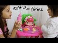 MINHA ROTINA DA TARDE NAS FÉRIAS! Brincando de Boneca, Brincando no parquinho e tomando sorvete!