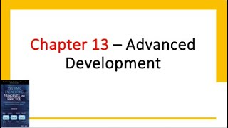 Systems Engineering Ch13a