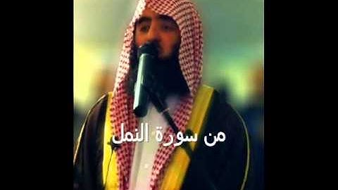 تلاوة خاشعة جداً ابدااع للشيخ محمد اللحيدان ( وترى الجبال تحسبها جامدة )