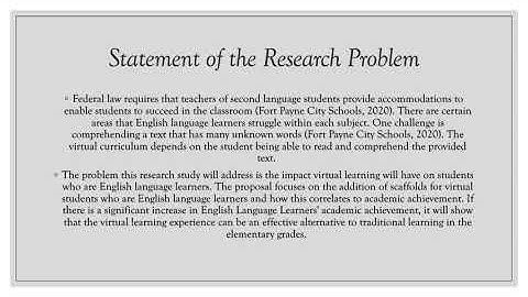 Signature Project Part 2: Video 1