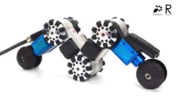 IROS 2020: A Multi-link In-pipe Inspection Robot Composed of Active and Passive Compliant Joints
