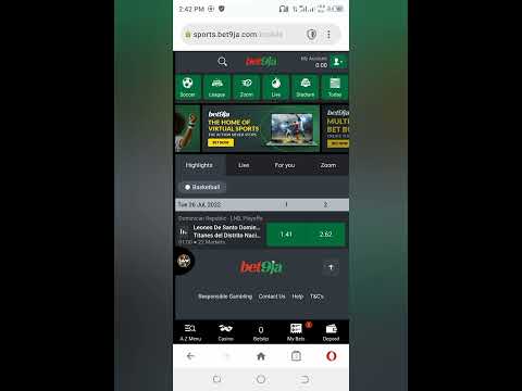 How to add withdraw account on bet9ja.?