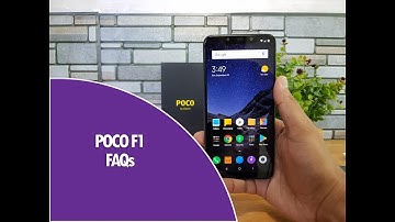 Poco F1 FAQs- Sensors, Fast Charging, LED Notification, Screen on Time, Software and Camera