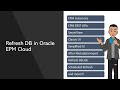 10+ Different Ways to Refresh Database in Oracle EPM Cloud