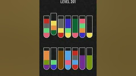 Water Sort Puzzle Level 201 | Level 201