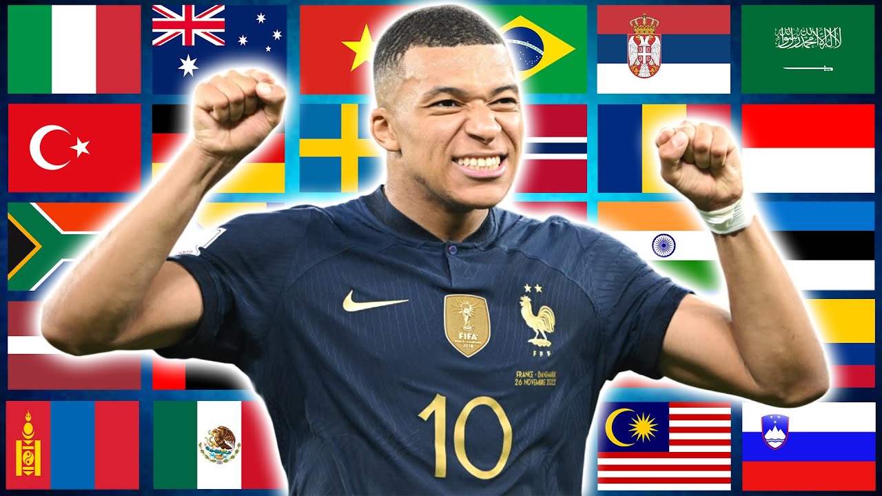 Kylian Mbappé in 70 Languages Meme - YouTube