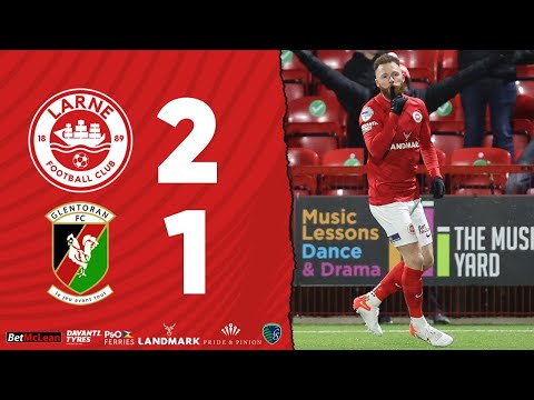 Larne Glentoran Goals And Highlights