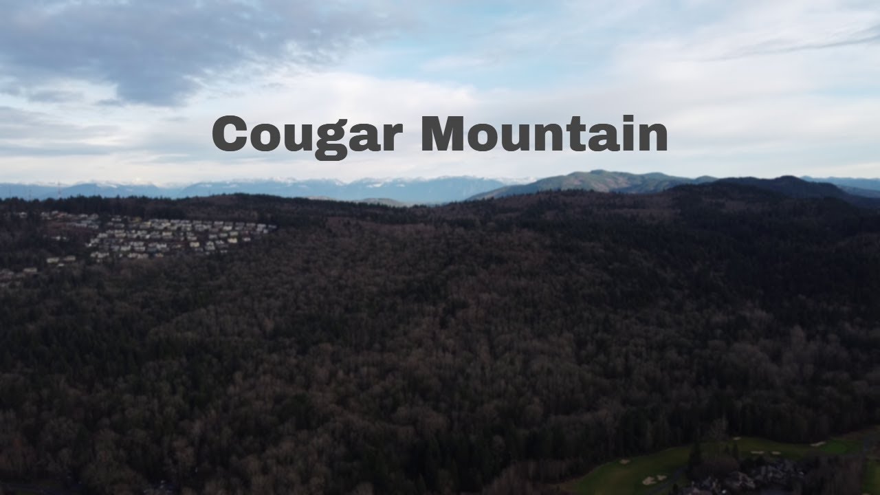 Cougar Mountain Washington 4k Drone Footage Youtube