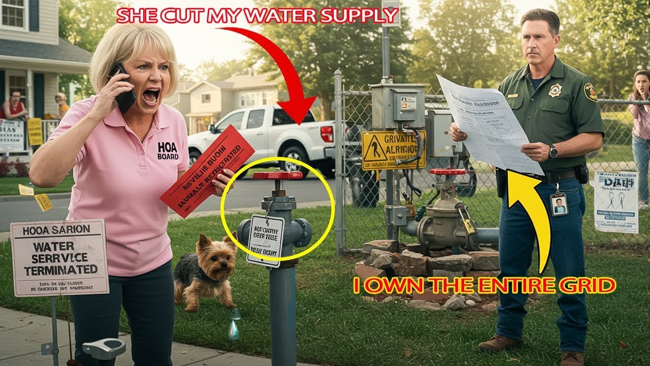 HOA Karen Shut Off My Water — Then Learned I Own the Entire Grid