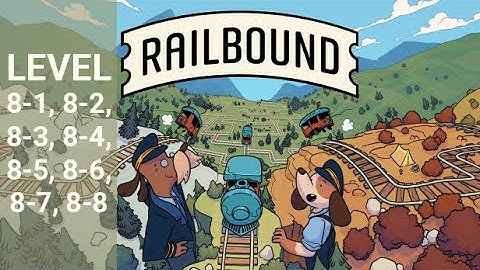 Railbound || Level 8 Complete || Addictive Games