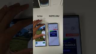 S23 Ultra Vs Note 20 Ultra - 4K 60Fps Video Render Test