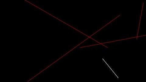 VertX Demo - Vx::Line - Collision Detection 01