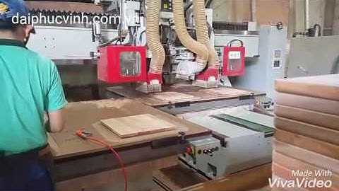 Máy Cnc 3 Trục 2 Bàn 2 Đầu Thay Dao Tự Động | Máy Gia Công Trung Tâm Cnc I Đại Phúc Vinh CNC