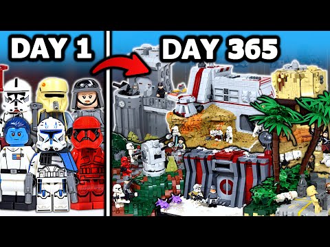 I Spent ONE YEAR Recreating Star Wars in LEGO…