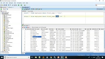 SQL Tutorial Like Operator - Video 1