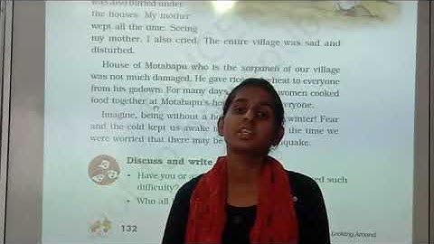 NCERT | CLASS V | EVS  | Unit 14  |When the Earth Shook!