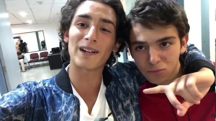 Reacción de Joaquín al saber que irán a los GLAAD