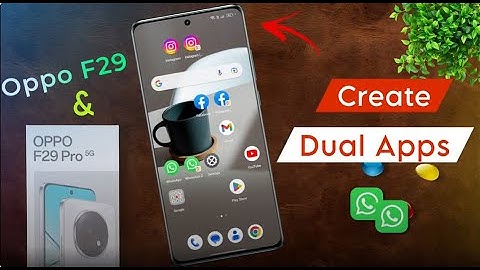 Oppo F29 / F29 Pro: How to Make Dual Whatsapp ⚡ Oppo F29 Pro me Dual App Kaise Kare