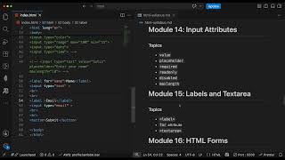 HTML Label & Textarea Explained