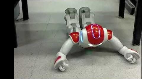 IROS 2015 video for paper "Low-profile crawling for humanoid motion in tight spaces"