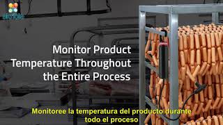 TPD7160 | Data Logger de Temperatura Inalámbrico para Carne con Sonda Pincha