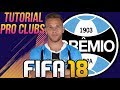 FIFA 18 - TUTORIAL FACE I Arthur (Grêmio) [Pro Clubs]