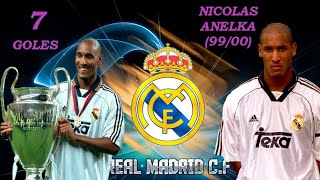 🇫🇷NICOLÁS ANELKA, SUS 7 ⚽GOLES OFICIALES EN EL REAL MADRID (99/00)