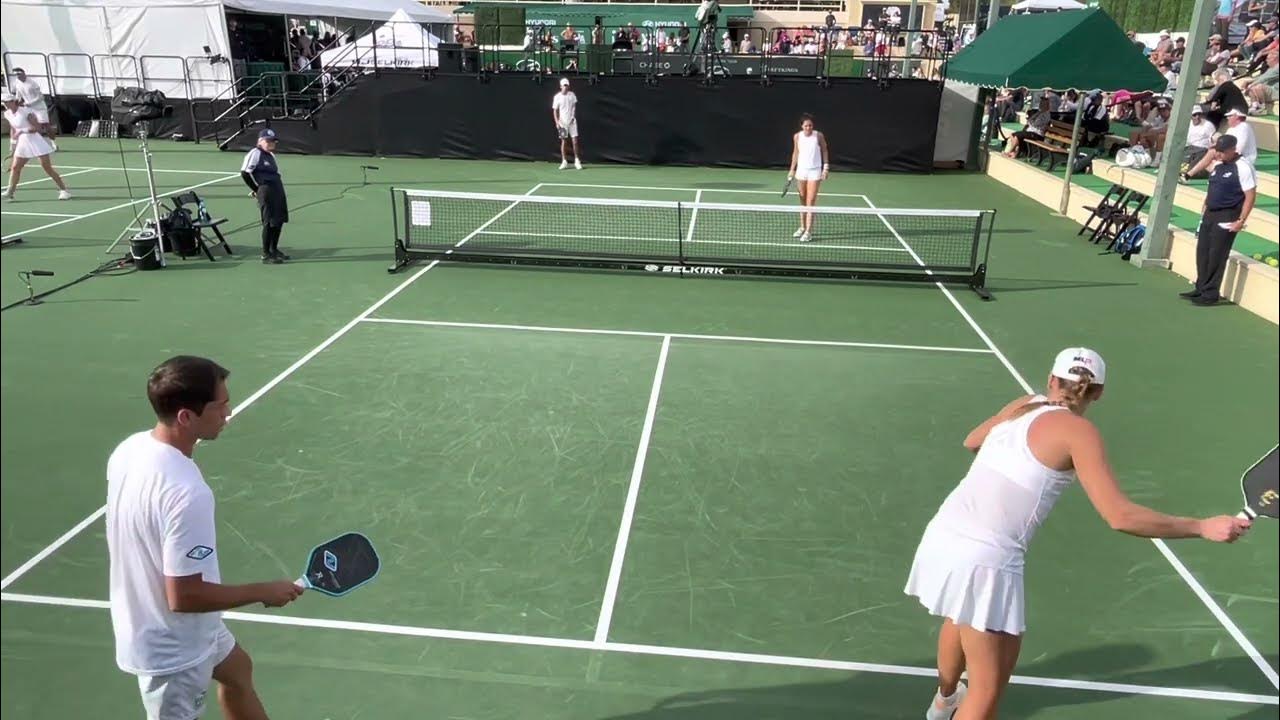 Navratil/Padegimaite vs Tardio/Jansen 2023 PPA Masters Pro Mixed